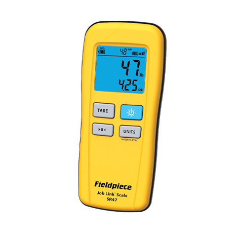 Fieldpiece SR47  Wireless Refrigerant Scale