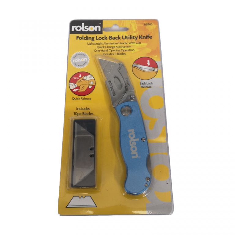 Folding Lock Back Utility Knife